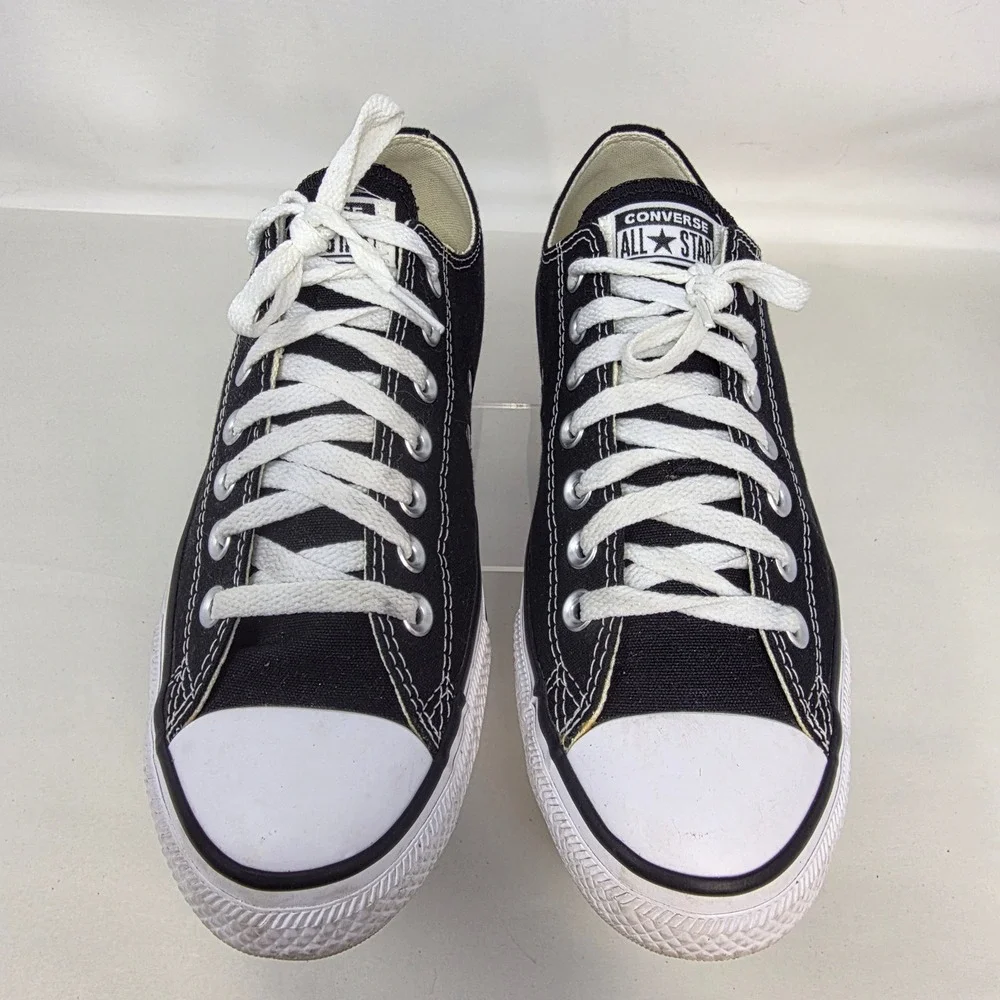 Converse Chuck Taylor All Star Low Top Mens 7.5 Womens 9.5 Black Exc 157196C